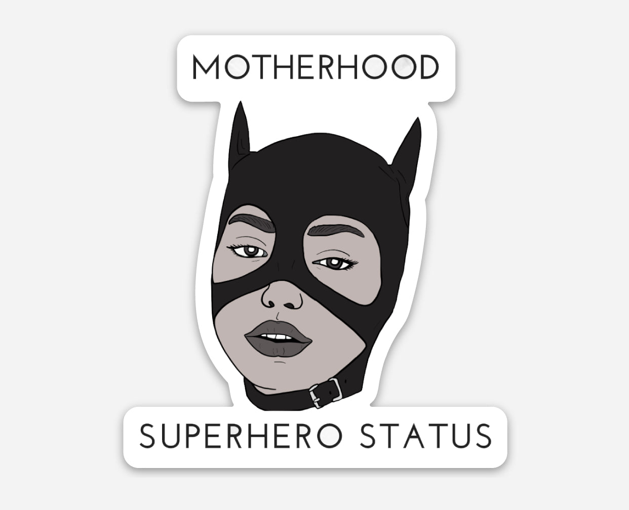 Motherhood Superhero Status magnet - The Rebel Tribe - accessories, outerwear, magnet, badge, superhero, status badge, motherhood, mother's special
