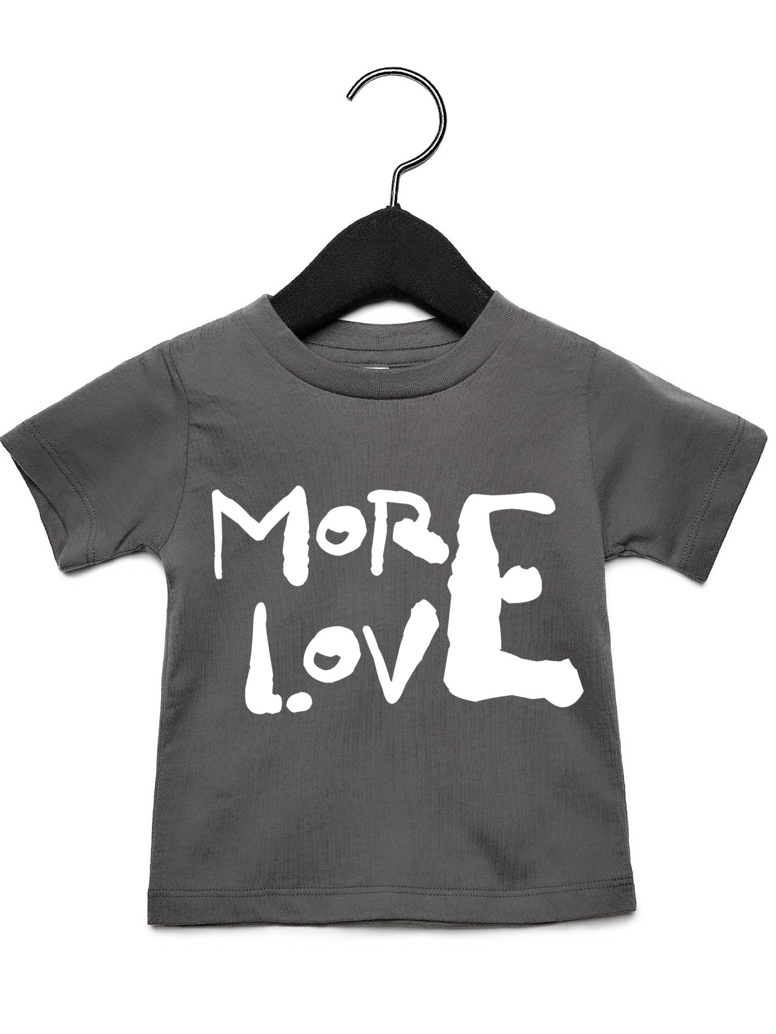More Love Young Rebels Tee- The Rebel Tribe - kids, tees, t-shirt, white tee, graphic tee, more love, limited edition, crew neck
